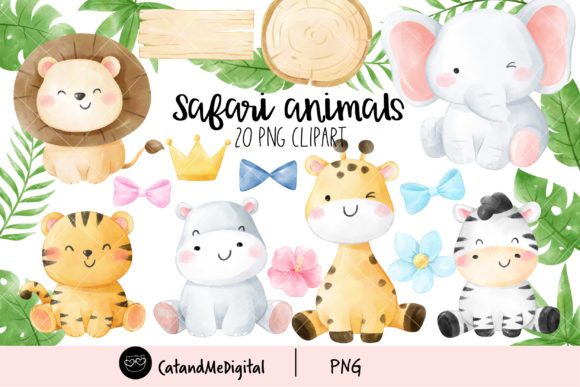 Safari Animal Clipart: Essential Design Assets for Modern Creatives