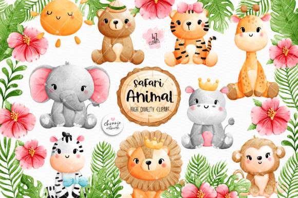 Safari Animals Clipart: Bringing the Jungle to Your Digital Canvas