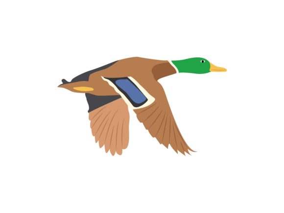 The Timeless Charm of Flying Ducks Animal in Design
